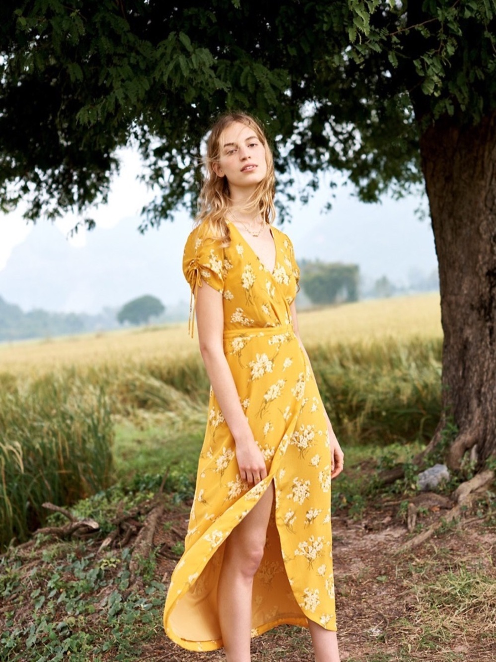 Madewell silk dress